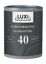 Elementfärg Vit 0,75 L Luxi